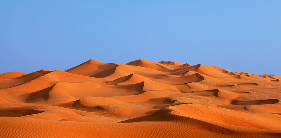 Panoramica visibile nel Tour Il Deserto Incantato di OmanExpert